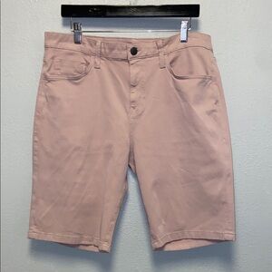 Mavi Men's John Light Pink Front Straight Leg Casual Preppy Coastal Shorts: 3541